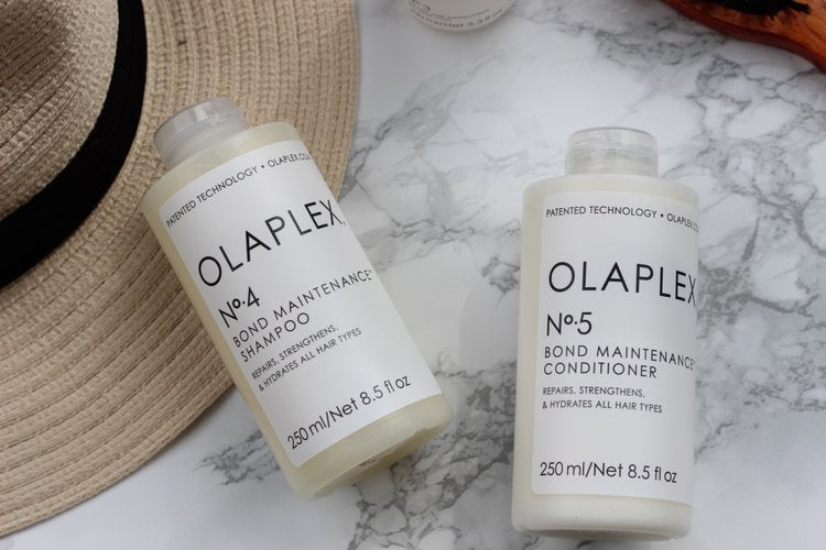 Olaplex No.4 & No.5 Shampoo & Conditioner Features and Benefits Salon