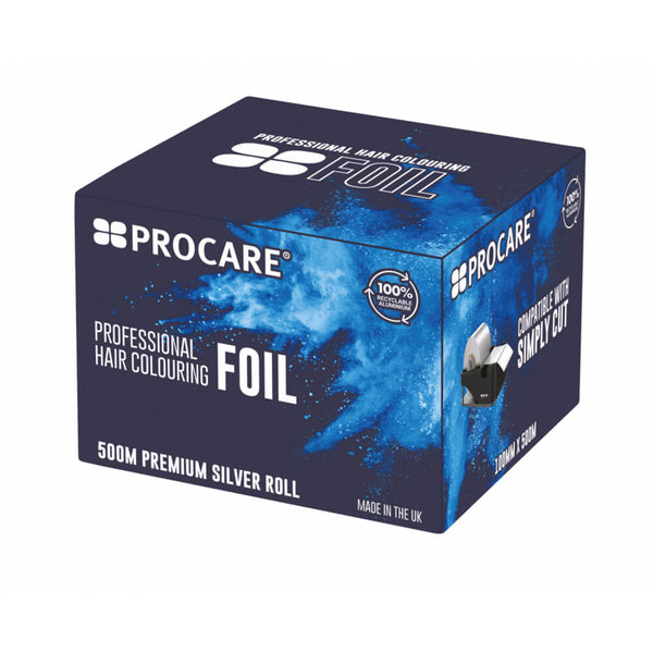 Procare Premium Silver Hair Foil 100mm x 500m
