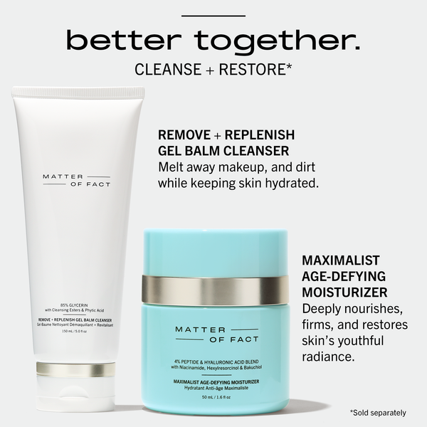 MATTER OF FACT REMOVE + REPLENISH GEL BALM CLEANSER