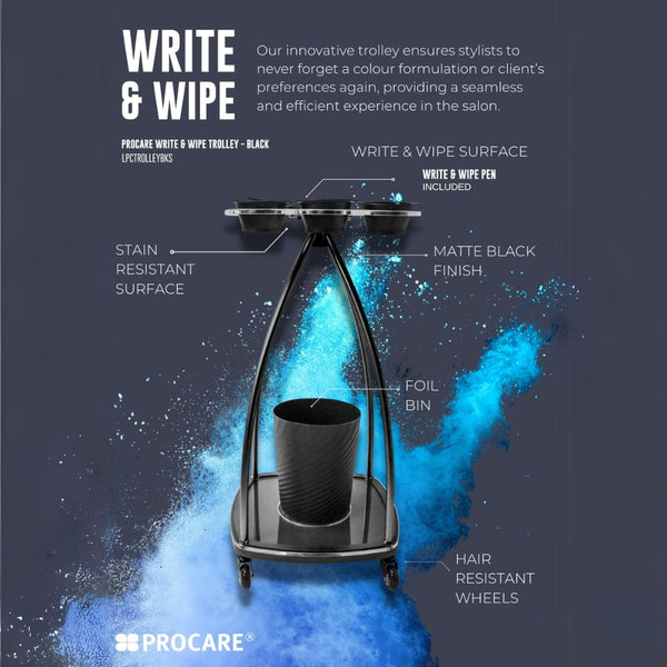 Procare Write & Wipe Colouring Trolley Benefits