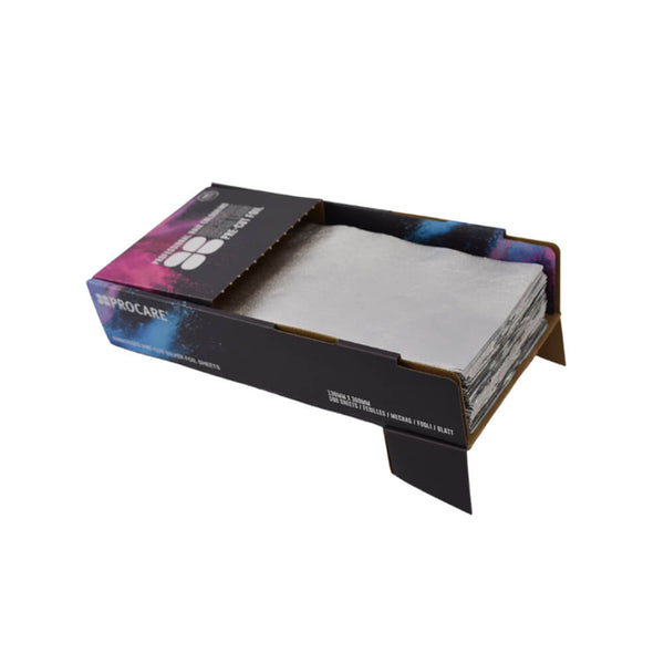 Procare Extra Long Pre-Cut Embossed Foil Sheets (130mm x 300mm)