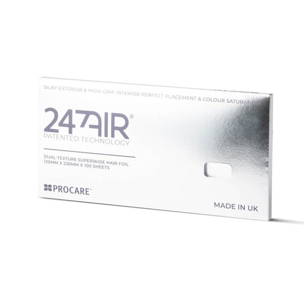 Procare Dual Texture Hair Foil Sheets 120mm x 230mm (100 Sheets)