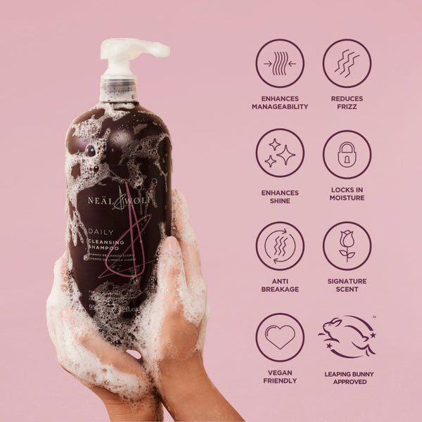 Neal & Wolf Clean & Care Daily Shampoo & Conditioner 950ml Duo