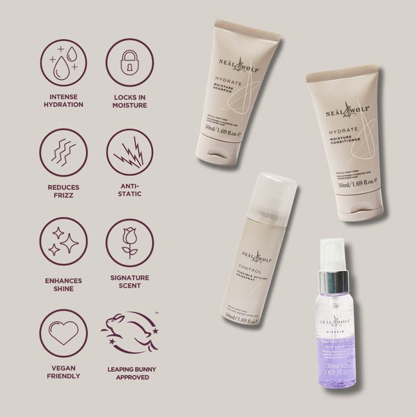 Neal & Wolf HYDRATE Mini Essentials Collection