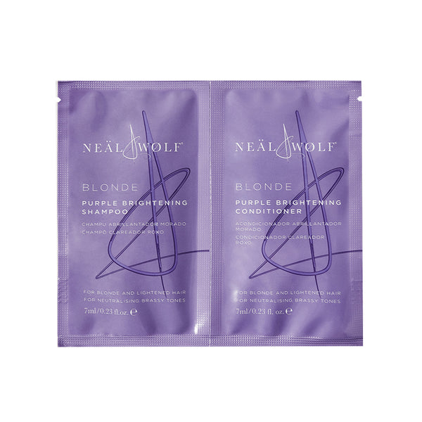 Neal & Wolf BLONDE Shampoo & Conditioner Duo Sachet (7ml)