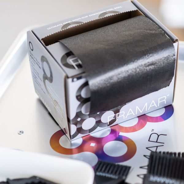 Framar Back in Black Medium Embossed Foil Roll