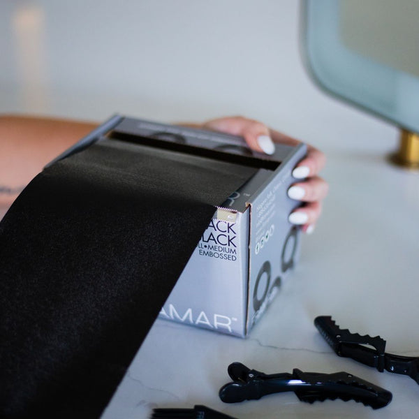 Framar Back in Black Medium Embossed Foil Roll