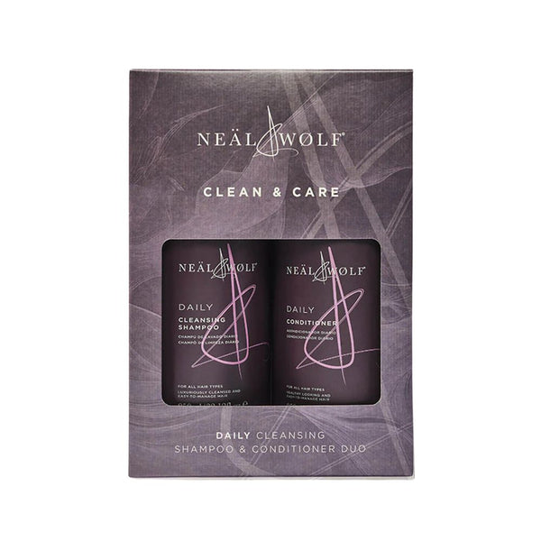 Neal & Wolf Clean & Care Daily Shampoo & Conditioner 950ml Duo
