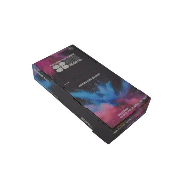 Procare Extra Long Pre-Cut Embossed Foil Sheets (130mm x 300mm)