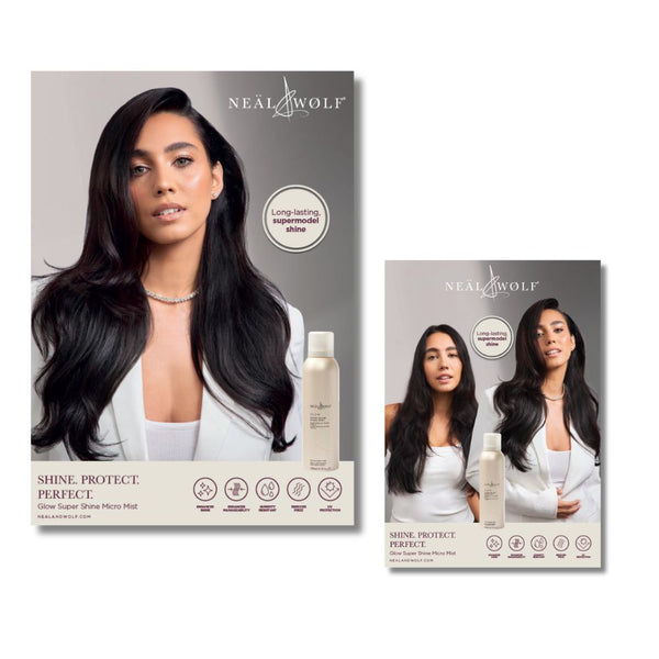 Neal & Wolf GLOW Super Shine Micro Mist POS Kit