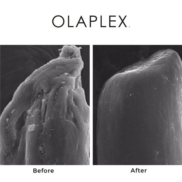 Olaplex Hair Cuticle Before & After