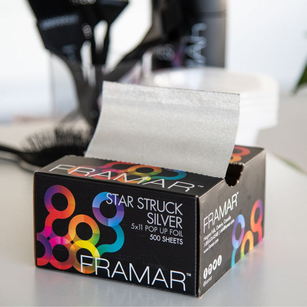 Framar 5x11 Star Struck Silver Foil (500 Sheets)