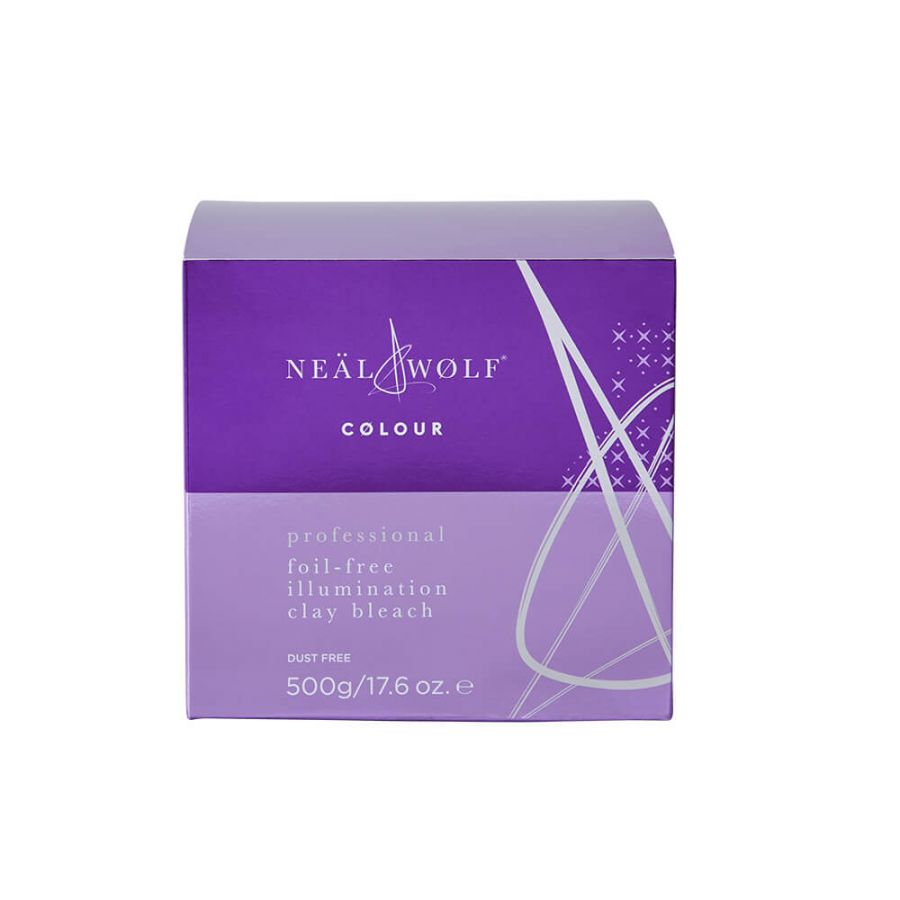 Neal & Wolf COLOUR Foil Free Illumination Clay Bleach 500g – Salon ...