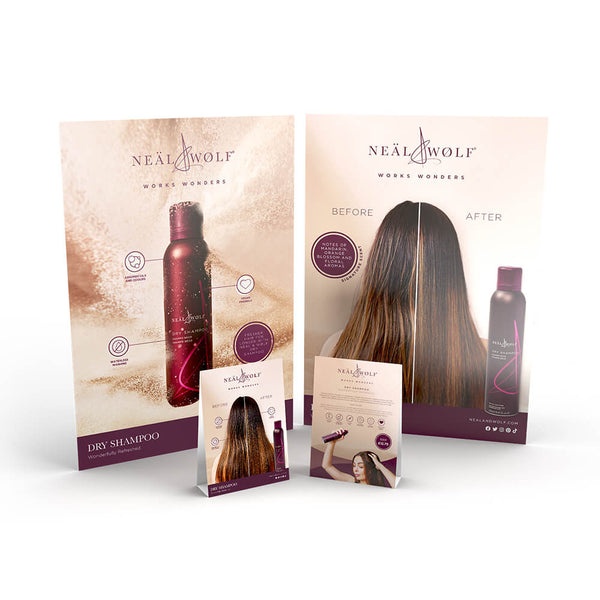 Neal & Wolf Dry Shampoo POS Kit