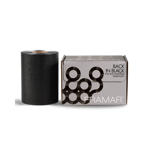 Framar Back in Black Medium Embossed Foil Roll