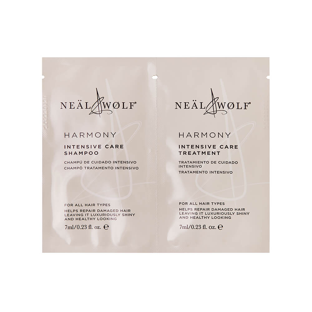 Neal & Wolf HARMONY Shampoo & Treatment Sachet Duo (7ml) – Salon ...